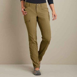 Duluth Trading Breeze shooter Slim Leg Convertible Pants 14x31 Army Green Nwot